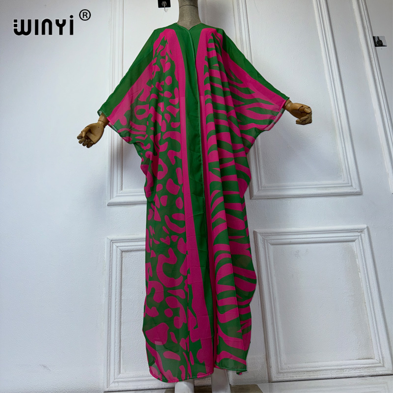 WINYI Africa Bohemia print Kim - Cover Up Kaftan review and price