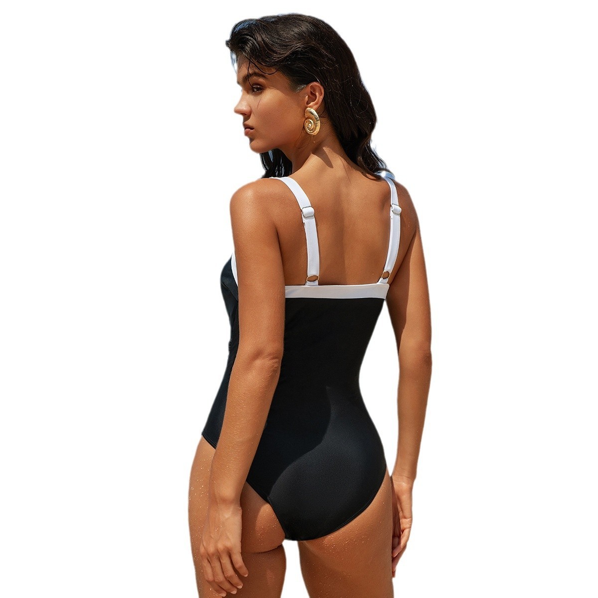 Swimwear Woman One Piece Swims - Swimsuit Bikini Ruched review and price