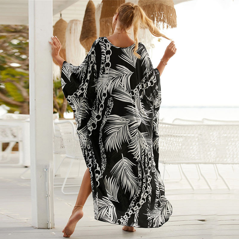 Women's Plus Size Animal Print - Cover Up Kaftan review and price