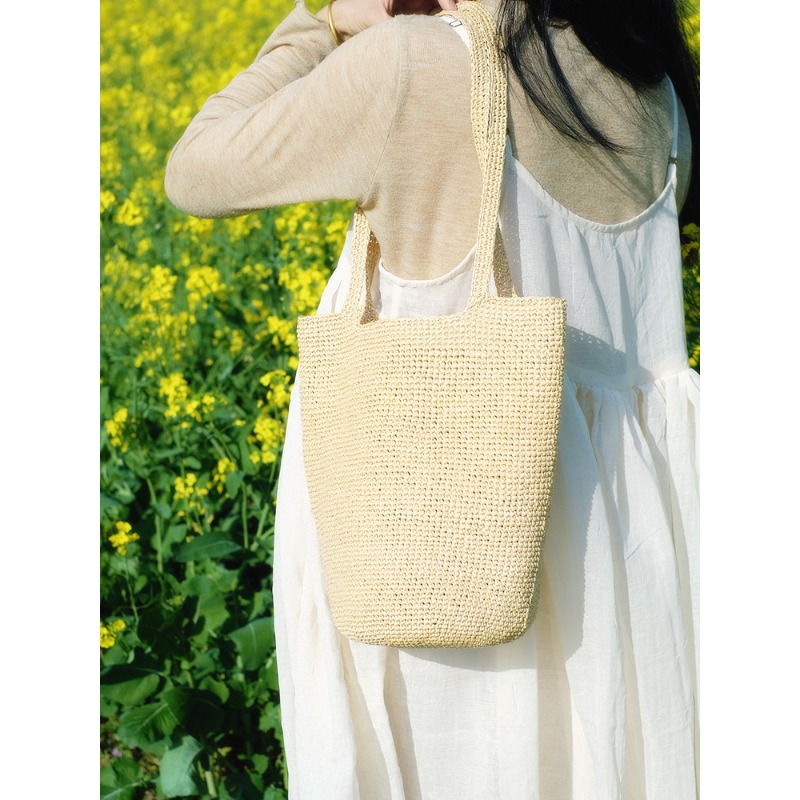 330g Raffia Yarn for Hand Knit - Crochet Bag Raffia review and price