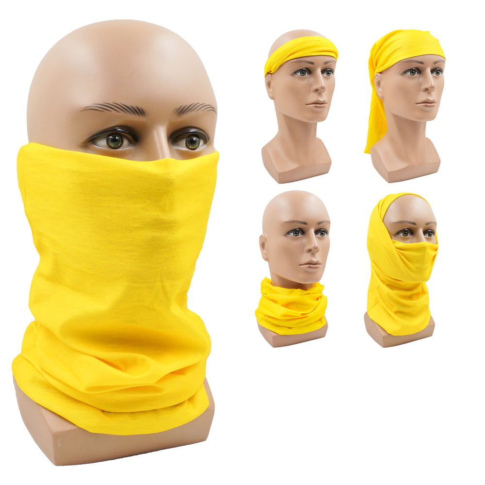 Yellow Multifunction Cycling N - Headband Summer Knit review and price
