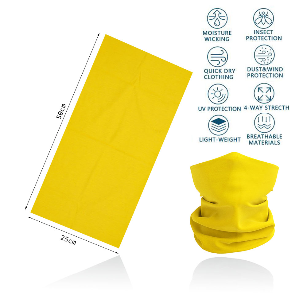 Yellow Multifunction Cycling N - Headband Summer Knit review and price