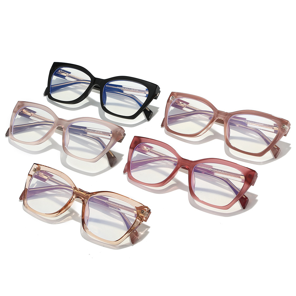 Cat Eye Large Frame Anti Blue  - Sunglasses Cat Eye review and price