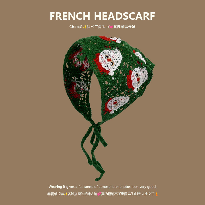 Knit Triangle Headband French  - Headband Summer Knit review and price