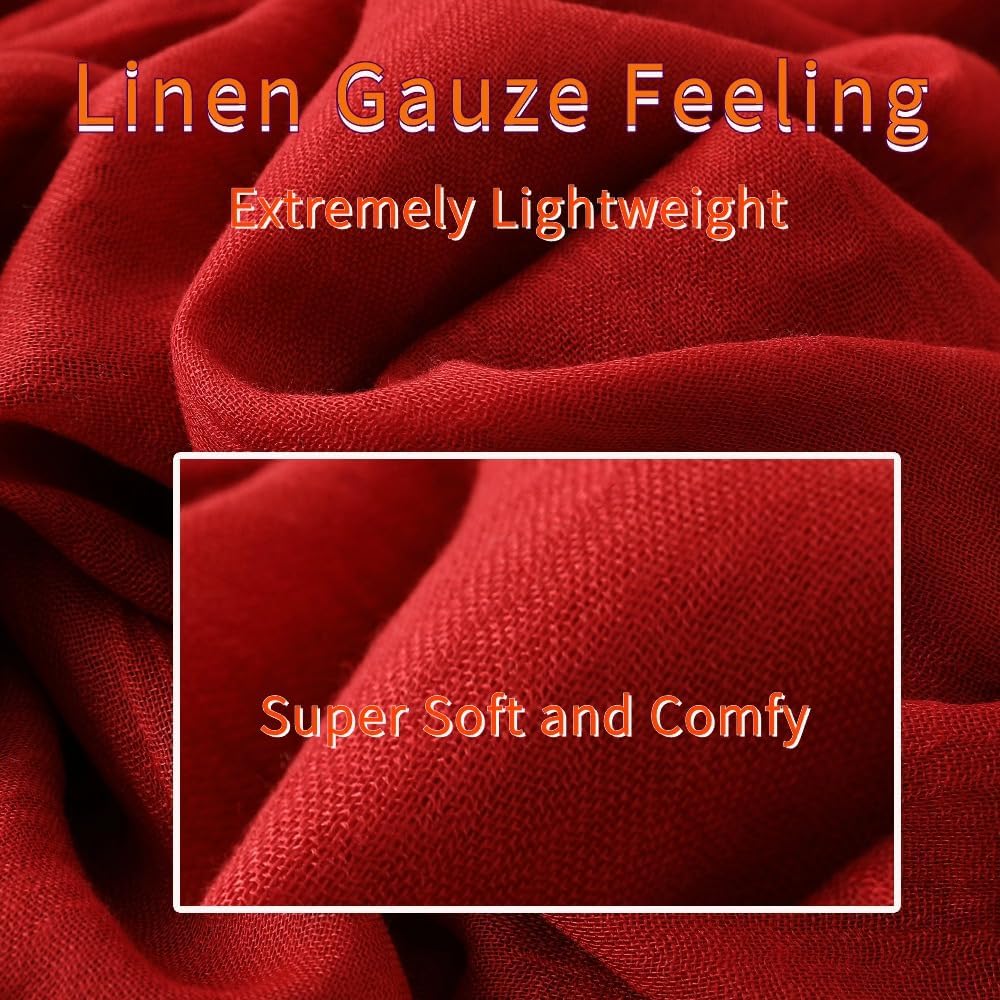 Lightweight Gauze Linen Feelin - Linen Dress Wrap review and price